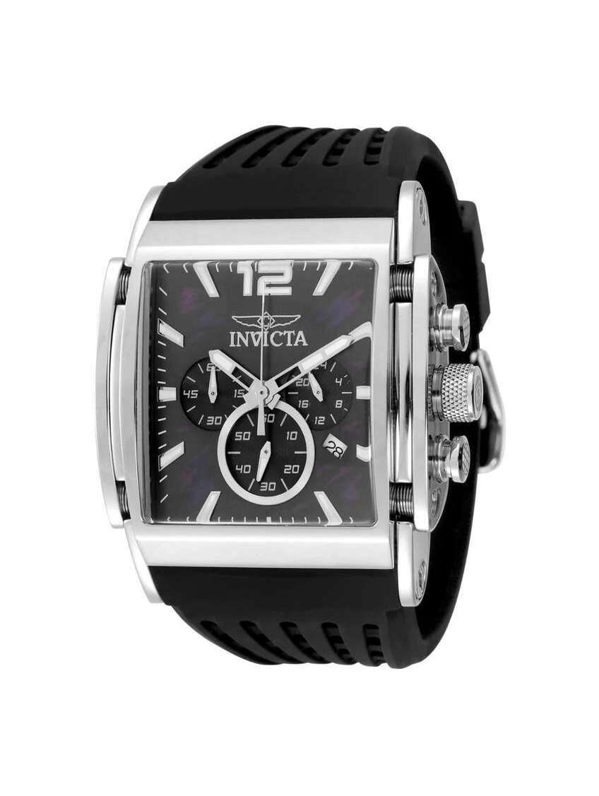 Invicta Speedway Swiss Ronda Z60 Watch Mother Of Pearl Dial - 47mm Black (48333)